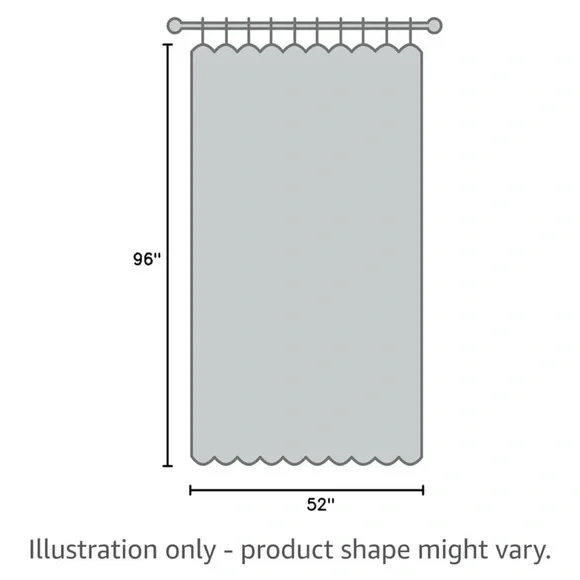 Amazon Blackout/thermal insulated drapes- set of 10 panels - Picture 3 of 6